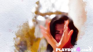 Latin Katherinne Sofia shows her amazing body during hot posing for Playboy