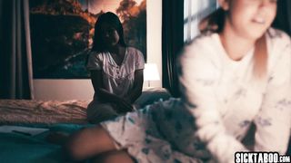 Two believers Alina Lopez and Kendra Spade enjoyed passion lesbian sex