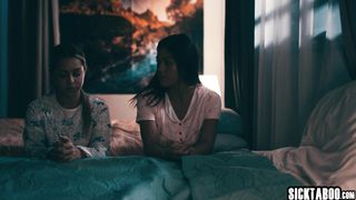 Two believers Alina Lopez and Kendra Spade enjoyed passion lesbian sex