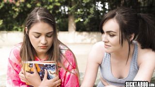 Popular teen Freya Parker fucked her hot big ass Latina friend with big ass