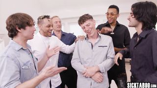 Latin Kitana Montana came for hard gangbang and fucked by boyfriend friends