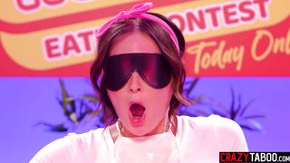 Perfect time for big and hot hotdog but huge dildo is much better option