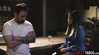 Upset big ass Latina MILF really liked rough sex by perverted masked guy