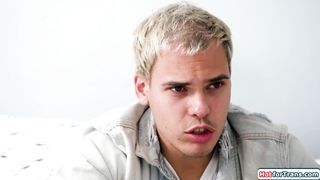 Big tits latina shemale Lola Morena precums while barebacked