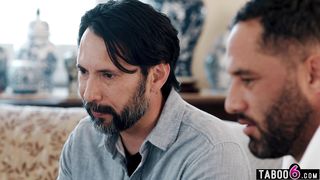 Gaming teen stepdaughters both fucked by their perverted stepdads