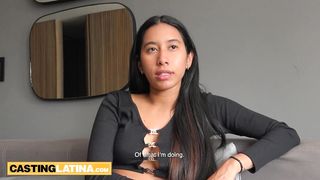 Reluctant amateur latina Alexa fucked hard by the producer on casting couch