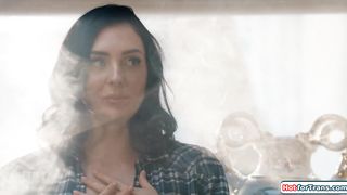 Theres a busty tgirl spirit in the ring who is ready to fuck