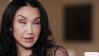 Lesbian bride cheating with big tits blonde maid of honor