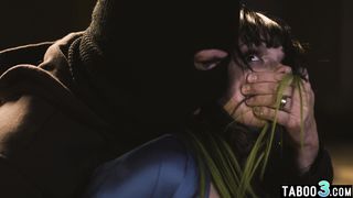 Masked intruder fisting and fucking a BBW latina housewife Xwife Karen