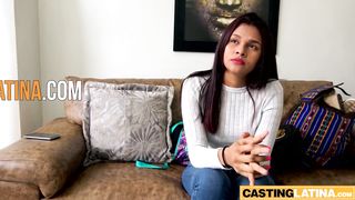 Hot amateur latina thot Luisa C satisfying the big cocked perv producer