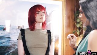 Latina trans wife fucks the shemale babysitter together with husband