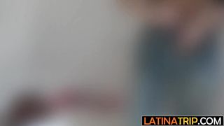 Obedient amateur latina bitch Ana B satisfying a big cocked fake agent