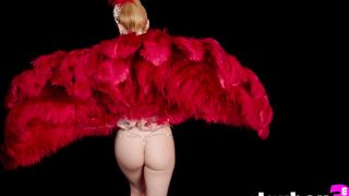 Petite Latina babe with perfect big tits Calypso Muse posed for Playboy