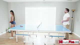 Hot Latina teen stepsister with big ass horny as hell wants it from behind