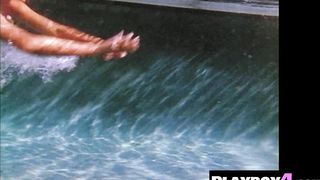 Big tits Asian babe posed totally naked and Latina babe showed hot booty