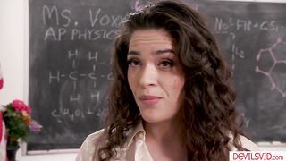 No way! My hot latina teacher letting me fuck her tight ass