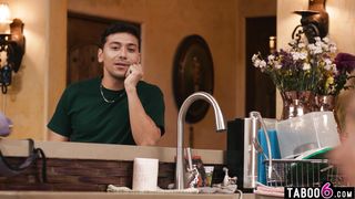 Huge tits latina lesbian teen Hailey Rose wants to try a cock for once