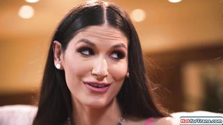 Tgirls anonymously dp and double pussy fuck their big tit gf