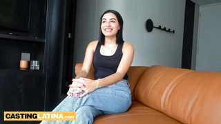 Unemployed but talented beautiful big ass Latina teen found her dream job