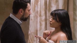 Latina lets perv butler anal fuck her once to get rid of him