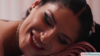 OMG I get to massage popular shemale influencer Zariah Aura