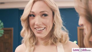 We are all licking the brides pussy to become maid of honor