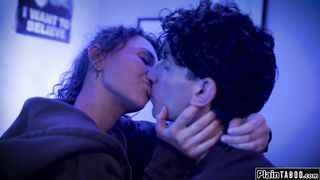 Stepdads scheme to fuck his stepdaughter n gf works out well