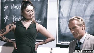 I am not your student anymore so do you want to fuck me now?