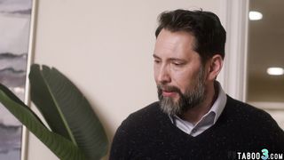 Petite latina teen Summer Col gets fucked in the ass by her perv butler