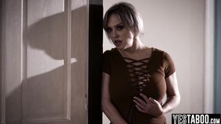 Big tits curvy BBW MILF fucks neighbors lesbian teen stepdaughter