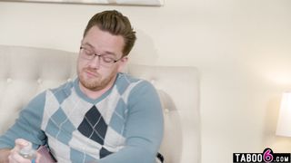 Latina wife walks in on her family member fucking a Fleshlight