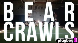 Black Jenna Foxx enjoyed amazing workout with sexy big tis Latina babe