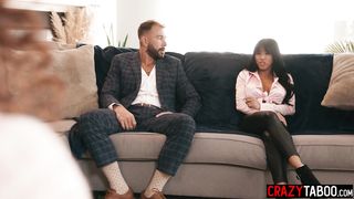 Big tits Filipina lures big ass Latina therapist and enjoyed threesome