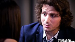 Protective stepbro saves Latina stepsister from BF and rails her