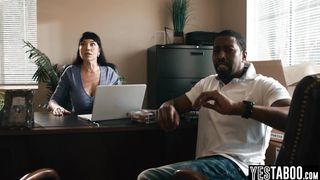 Big boobs curvy MILF performs exorcism by fucking her BBC husband