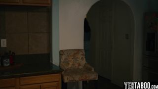 Big boobs curvy MILF performs exorcism by fucking her BBC husband