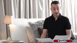 Petite Latina stepmom wants to try kama sutra with her big cock stepson