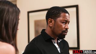 Naughty Latina mistress fucks big cock black guy and teen got destroyed