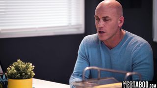 Mature teacher stepdad fucks Latina teen stepdaughter after class