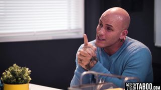 Mature teacher stepdad fucks Latina teen stepdaughter after class