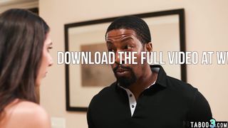 Hot latina teen mistress Aria Sloane expressing her condolences on a BBC