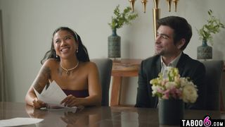 Bride and groom to be fuck shamelessly in front of witnesses