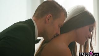 Bride and groom to be fuck shamelessly in front of witnesses