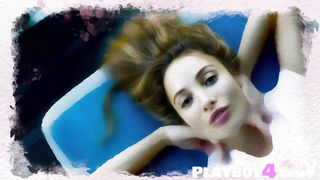 Big ass Petite Latina MILF Calypso Muse passion posing for the Playboy