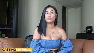 Amateur big tits Latina teen Seven Heaven sucks Steven Hard massive cock