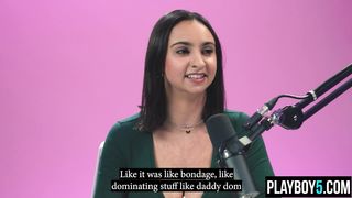 Big natural tits latina teen Hailey Rose masturbates until orgasm