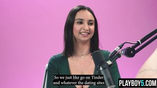 Big natural tits latina teen Hailey Rose masturbates until orgasm