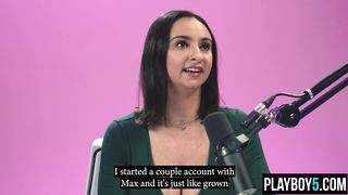 Big natural tits latina teen Hailey Rose masturbates until orgasm