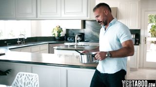 Big dick mature stepdad sexually trains Latina teen stepdaughter