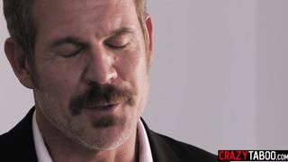 Hot Latina nanny Kylie Rocket fucks big dick guy after giving a blowjob